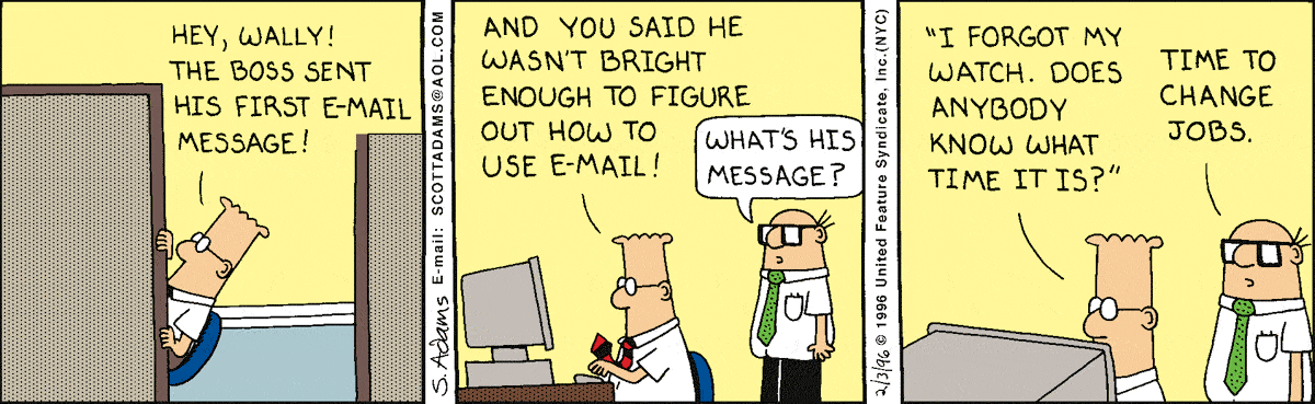 Dilbert Cartoon